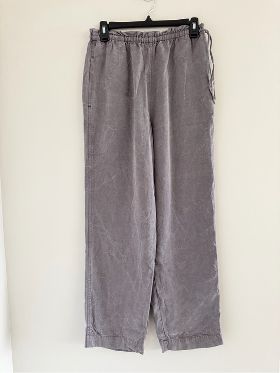 J. Jill Pants - J Jill Gray Lyocell Wide Leg Pants Elastic Waist Casual Lounge Minimalist‎ Small